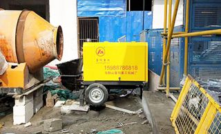 小型混凝土输送泵多少钱-1机投资 3个月回本[鲁科重工]