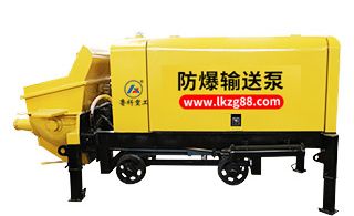 防爆混凝土泵装车怎么样-10倍效能 解决运料难题[鲁科重工]