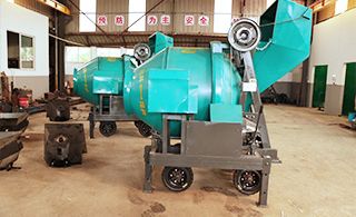 小型矿用搅拌机-90秒快速均匀搅拌出料[鲁科重工]
