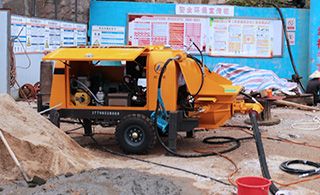 小型混凝土喷浆机-快捷喷射9方/小时[耐立德]