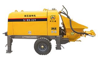 井下远距离喷浆机-水灰比易控施工质量有保证[耐立德]