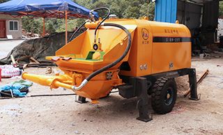 远距离喷浆机设备防爆-1000米远程喷浆1小时9方[耐立德]