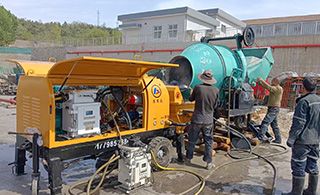 澳门精准24码矿用混凝土泵在山西高平科兴新庄煤业应用实例[澳门精准24码]