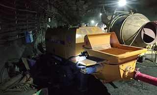 澳门精准24码矿用混凝土输送泵在陕西彬长孟村矿业应用实例[澳门精准24码]