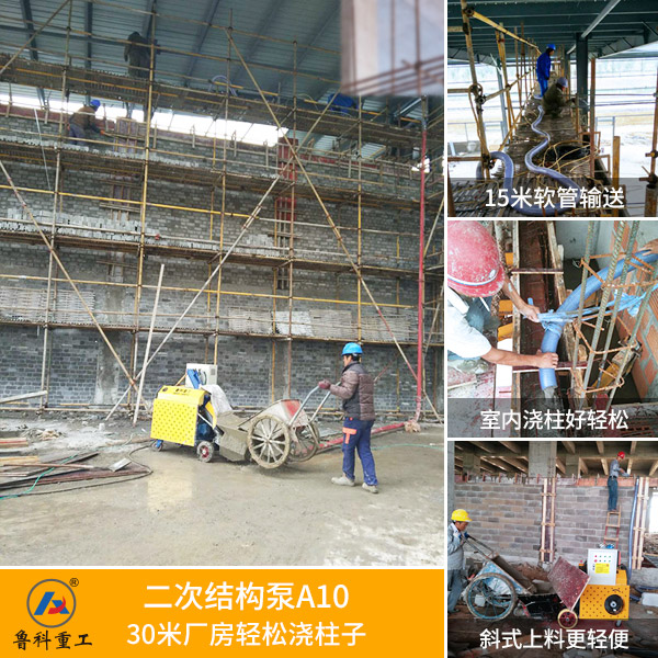 二次构造柱输送泵恒奥